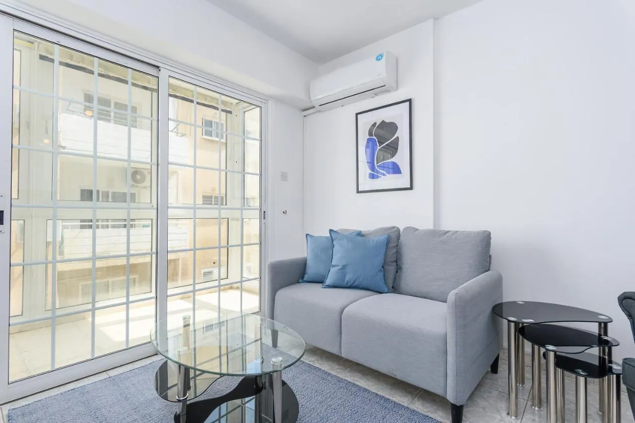 White 1-Bedroom Apartment By Mackenzie Beach Larnaca Cyprus