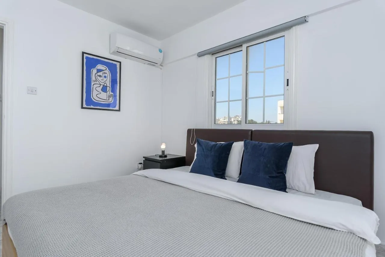 White 1-Bedroom Apartment By Mackenzie Beach Larnaca Cyprus